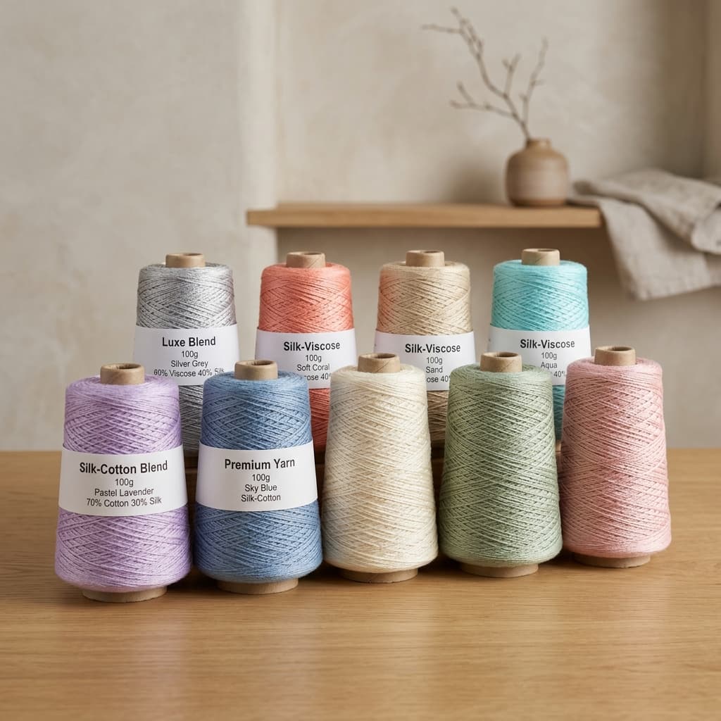 Silk Blended Yarn