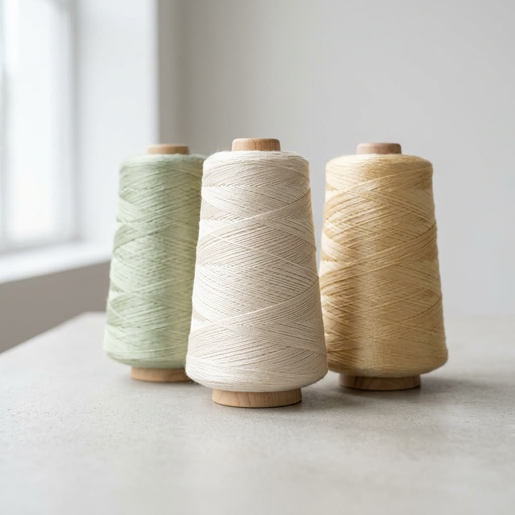 Worsted Spun Silk Yarn